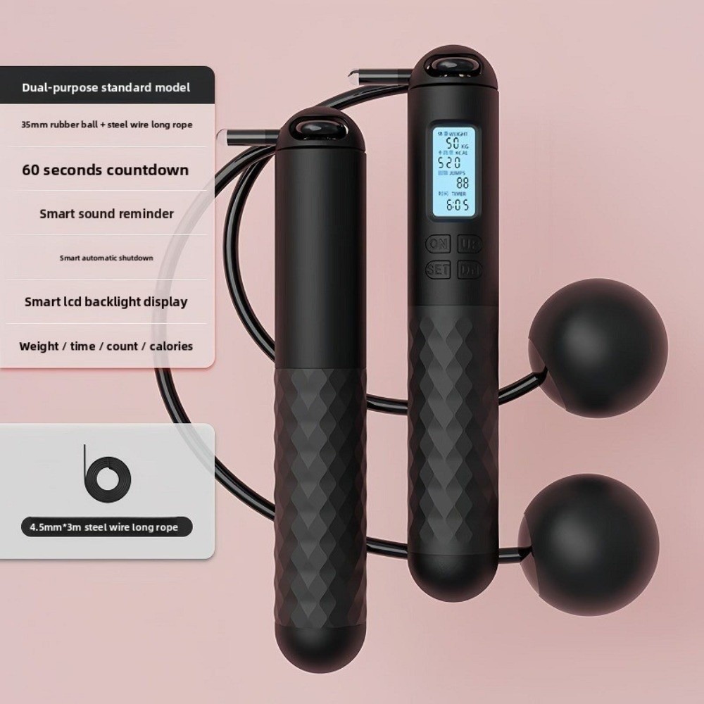 무선 줄 없는 줄넘기, 카운터 무게 조절 기능 포함,  - Smart Jump Rope Digital Counter 리뷰 및 가격