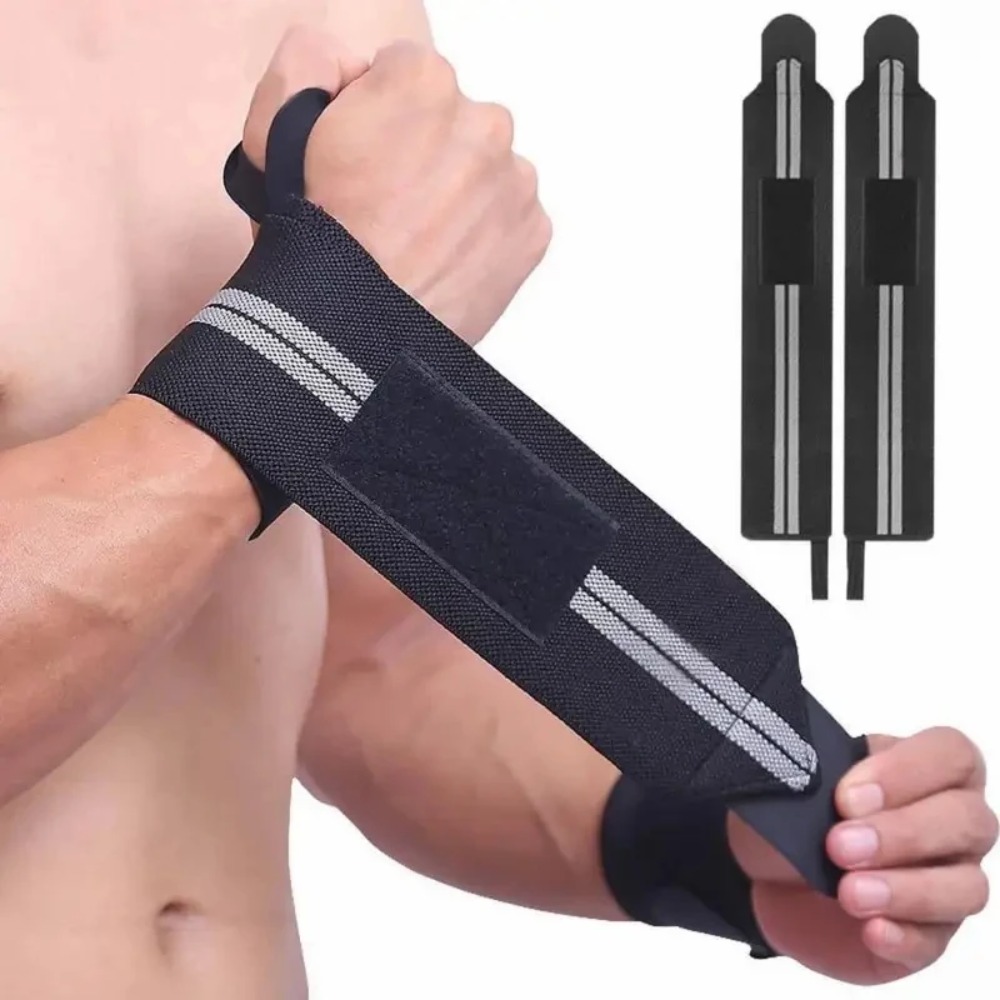 2개입 탄력 손목 보호대, 손목 지지대, 헬스장 웨이트 - Wrist Wraps Weightlifting Support 리뷰 및 가격
