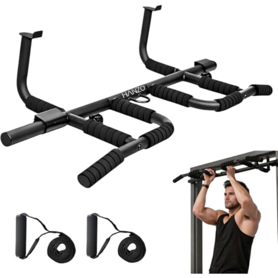 도어웨이 풀업 바 세트 (서스펜션 스트랩 포함) 멀티  - Door Pull Up Bar No Screw 리뷰 및 가격