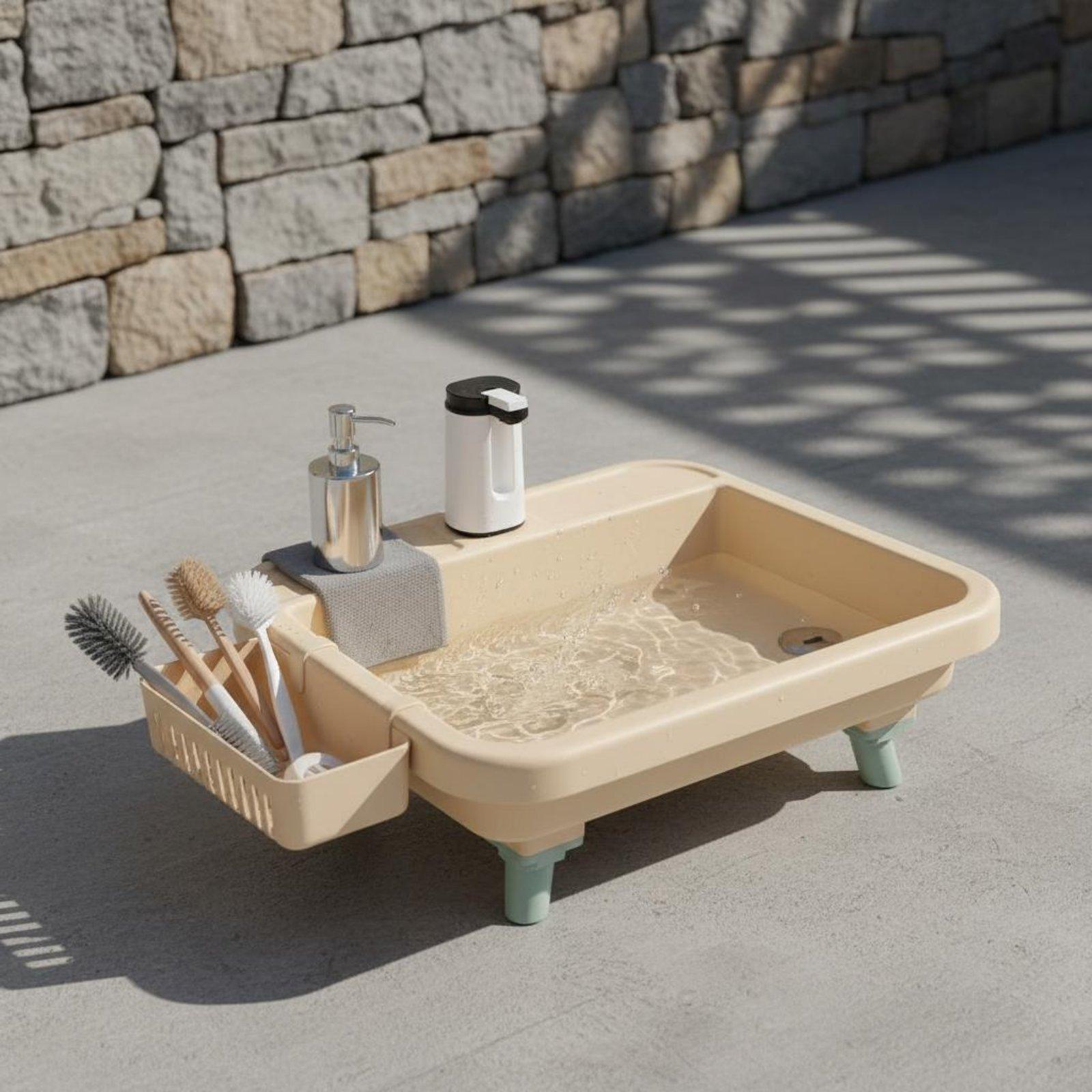 야외용 세면대 휴대용 고압 세척기 단일 버튼 캠핑 싱크 - Camping 리뷰 및 가격