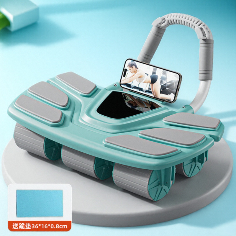 6륜 복부 운동 휠 자동 리바운드 롤 복근 운동 기구  - Ab Roller Wheel With Elbow Support 리뷰 및 가격